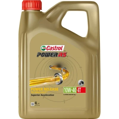 Abbildung von Öl Castrol Power RS 4T 10W 40 Flasche Mit 4 Litern