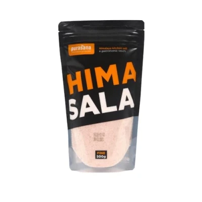 Abbildung von Purasana® Himalaya Salz Fein 500g 100% Reines Steinsalz aus Punjab Pakistan Naturbelassen &amp; Unraffiniert Reich an Mineralien Perfekt zum Kochen, Würzen Verfeinern