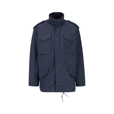 Abbildung von Alpha Industries Kurzmantel, Herren, Größe: Small, Navy