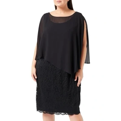 Abbildung von Vera Mont MIT Spitze Freizeitkleid, Damen, Größe: 48, Schwarz