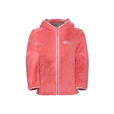 Abbildung von Jack Wolfskin Nepali Fleecejacke für Kinder, Größe: 140, Sunset coral
