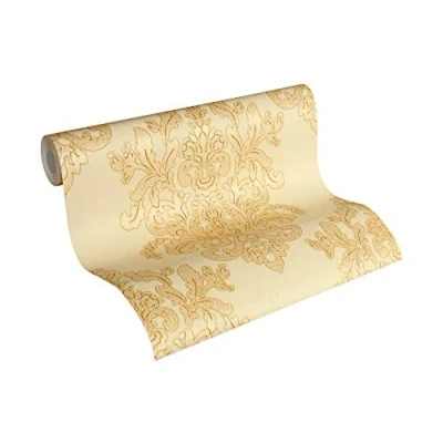 Abbildung von living walls Vliestapete &quot;Hermitage&quot;, Barock, Ornament Tapete Barock Metallic