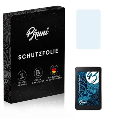 Abbildung von Bruni Schutzfolie kompatibel mit Asus MeMO Pad HD 7 Folie, glasklare Displayschutzfolie (2X)