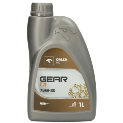 Abbildung von ORLEN Gear SV QFO887B10 Getriebeöl 75W 80 1l