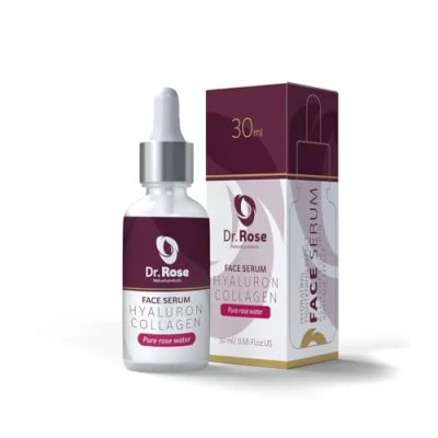 Abbildung von Gesichtsserum Hyaluron, Kollagen &amp; Rose Dr. 30ml