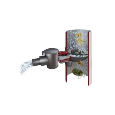 Abbildung von Graf Wasserreservoir Speedy, (Komplett Set, inkl. Bohrkrone, Flexschlauch &amp; Anschlussdichtung), herausnehmbarer Filter, Überlaufstopp, Abstellhahn