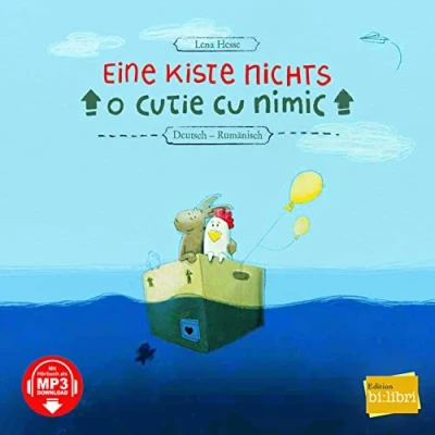 Abbildung von Eine Kiste Nichts: Kinderbuch Deutsch Rumänisch mit MP3 Hörbuch zum Herunterladen