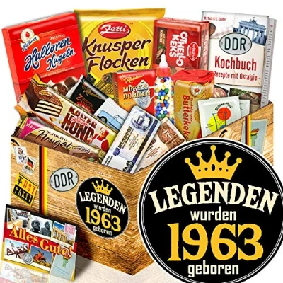 Abbildung von Legenden 1963 + Geschenkbox DDR Süßigkeiten Geschenk