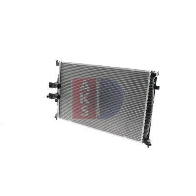 Abbildung von AKS DASIS 160490N Kühler, Motorkühlung Aluminium 640 398 36 Kühlrippen gelötet PEUGEOT: 406 Coupe