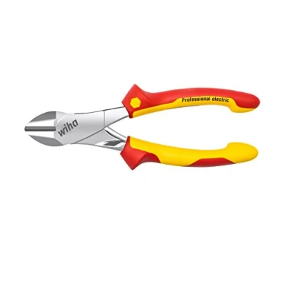 Abbildung von Wiha 40921 Kraftseitenschneider Professional Electric mit DynamicJoint 40921, 160 mm, rot