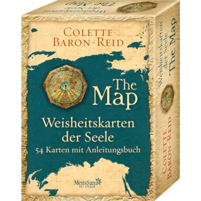 Abbildung von Weisheitskarten der Seele The Map: 54 Karten mit Anleitungsbuch