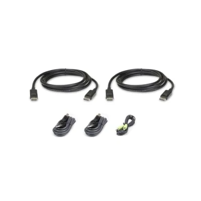 Abbildung von Aten 2L 7D02UDPX5 DisplayPort Dual Display Secure KVM Kabel Set