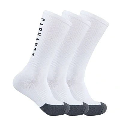 Abbildung von Carhartt Herren Force Midweight Logo Crew 3er Pack Socken, Weiss/opulenter Garten, X Large