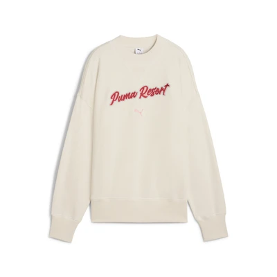 Abbildung von Puma Premium ESS MIT Grafik Sweatshirt, Damen, Größe: XL, Alpine snow