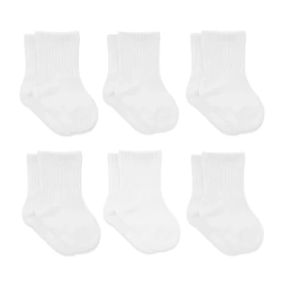 Abbildung von bistyle Socken für Babys Neugeborene Babysocken Jungen Mädchen Kurzsocken (Set, 6 Paar, 6er Pack) gerippt Bio Baumwolle GOTS zertifiziert 0 Monate bis 2 3 Jahre