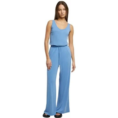 Abbildung von Urban Classics Sleevless Jumpsuit, Damen, Größe: Large, Horizonblue
