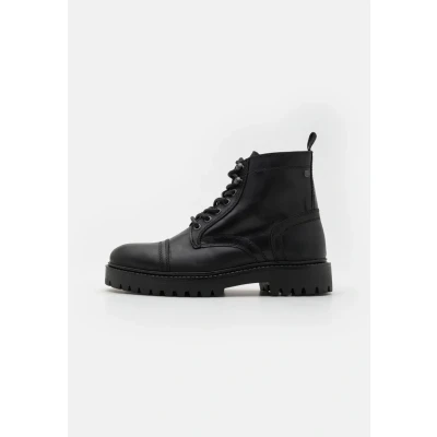 Abbildung von Jack &amp; Jones Jfwenzo Schnürstiefelette, Herren, Größe: 40, Black Schuhe