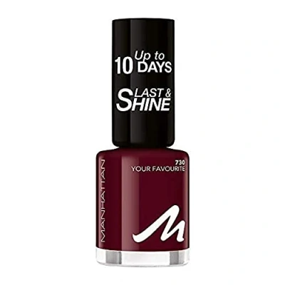 Abbildung von Manhattan Last und Shine Nagellack, Nr.730 Your Favorite, 1er Pack (1 X 10 ml)