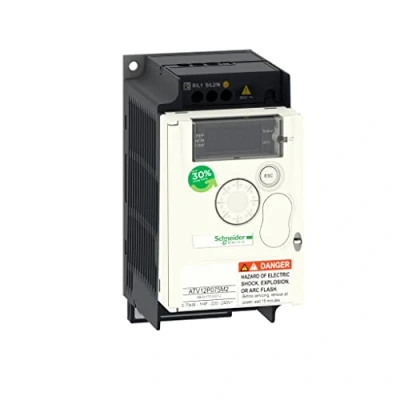 Abbildung von Schneider Electric ATV12P075M2, Adjustable Speed Drive (ASD), Leistung, IP20 C Tick CSA NOM GOST UL, 1 hp, 200 240 V, 50 60 Hz