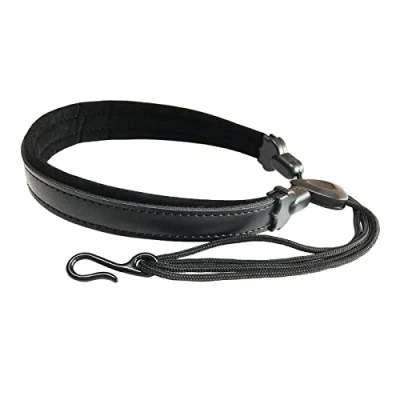 Abbildung von technisch Gepolsterte Saxophon Neck Strap PU Alto Tenor Sopran Sax Klarinette Schulter Gurt Gürtel Harness Haken, Schmale