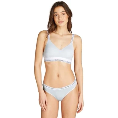 Abbildung von Calvin Klein Underwear Lined Bralette Bustier, Damen, Größe: XL, Light blue