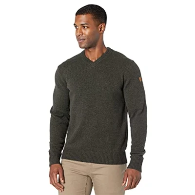 Abbildung von Fjallraven Herren Sweatshirt Övik V Neck Sweater M, Grey, XXL, 87320