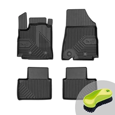 Abbildung von FROGUM No.77 Gummimatten Ganzjahresset von Auto Fußmatten Autofussmatten für Renault Arkana ab 2019 Langlebiges TPE Material