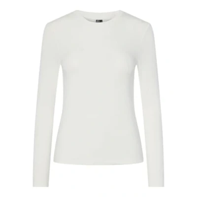 Abbildung von pieces Langarmshirt PCMARIA (1 tlg) Plain/ohne Details