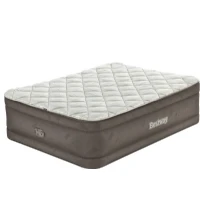 Abbildung von Bestway Luftbett mit Reißverschlussbezug &amp; integrierter Elektropumpe 203 x 152 51 cm
