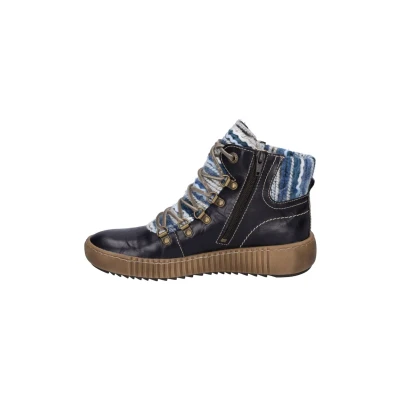 Abbildung von Josef Seibel Maren Plateaustiefelette, Damen, Größe: 39, Ocean kombi Schuhe