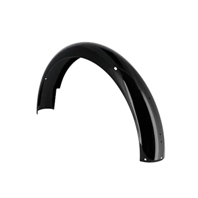 Abbildung von Kotflügel hinten, Schwarz grundiert Simson S50, S51, S70