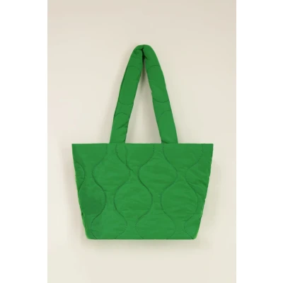 Abbildung von Grüner wattierter Shopper My Jewellery