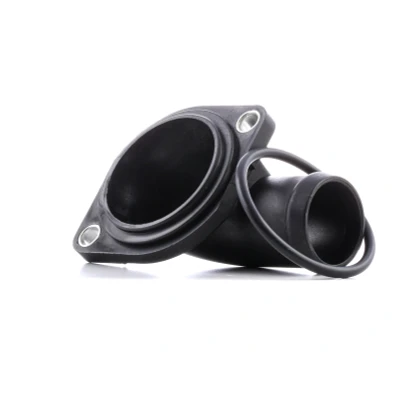 Abbildung von RIDEX 3219C0015 Flansch Kunststoff mit Dichtung ohne Thermostat VOLKSWAGEN: GOLF 2, TRANSPORTER 4 Bus, Passat B3/B4 Variant, AUDI: 80 B3