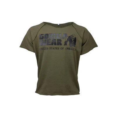 Abbildung von Gorilla Wear Classic WO Tshirt print, Herren, Größe: 3XL, Dark green