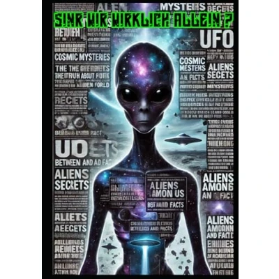 Abbildung von UFO Alien Geheimnisse Zwischen Mythen und Fakten: Sind wir wirklich allein? Das intergalaktische Puzzle: Wissenschaft, Theorien Verschwörungen ... Fakten, Band 1)