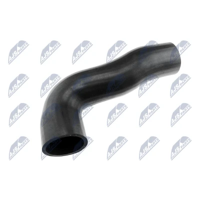 Abbildung von NTY GPP VW 014 Ladeluftschlauch Gummi mit Gewebeeinlage VOLKSWAGEN: Passat B7 Kasten / Kombi, CC, B6 Variant, AUDI: A3 Schrägheck, Sportback