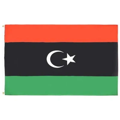 Abbildung von AZ FLAG Flagge Libyen 150x90 cm Fahne 100% Polyester mit Messing Ösen 110g