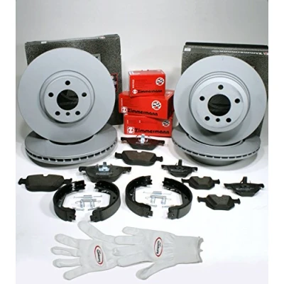 Abbildung von Autoparts Online Set 60012946 Zimmermann Bremsscheiben belüftet Coat Z Bremsen + Bremsbeläge Handbremse Zubehör für vorne hinten