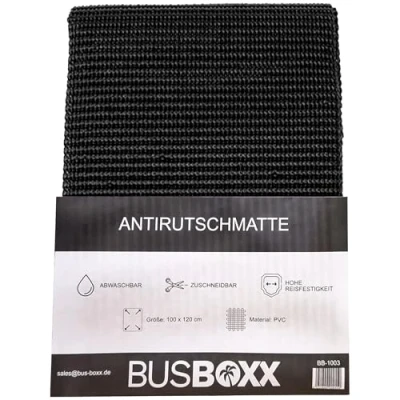 Abbildung von Antirutschmatte universal 120 x 100 cm, individuell zuschneidbar, rutschfeste Unterlage für Kofferraum und Ladungssicherung