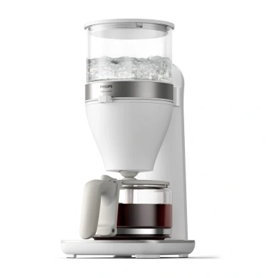 Abbildung von Philips Filterkaffeemaschine &quot;HD5416/00 Café Gourmet weiß&quot;, 1,25 l Kaffeekanne, Papierfilter, 1x4, mit Direkt Brühprinzip, Aroma Twister und Schwenkfilterhalter