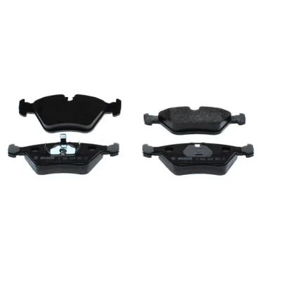Abbildung von BOSCH 0 986 424 351 Bremsbelagsatz Low Metallic mit Kolbenclip AUDI: 100 C3 Limousine, Avant, 200 PEUGEOT: 605 Limousine