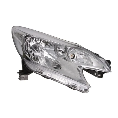 Abbildung von ABAKUS 215 11G8R LD EM Scheinwerfer rechts H4, PY21W, W5W ohne Lampenträger, Glühlampe P43t, BAU15s NISSAN: Note II Hatchback