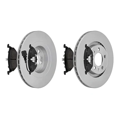 Abbildung von f.becker_line Bremsensatz Bremsscheiben Ø280MM + Bremsbeläge Vorne kompatibel mit VW GOLF IV SEAT LEON Bremsen Set Bremsenset Bremsanlage