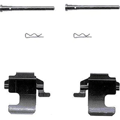 Abbildung von HELLA 8DZ 355 202 961 Zubehörsatz, Scheibenbremsbelag FIAT: Panda II Schrägheck, 500 Punto FORD: KA LANCIA: Y