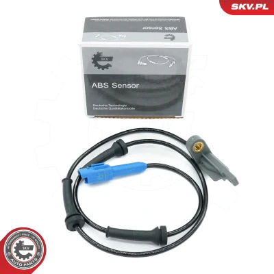 Abbildung von ESEN SKV 06SKV517 ABS Sensor Hinterachse beidseitig 2 790 grau Kunststoff PEUGEOT: 206 Schrägheck, SW, Limousine