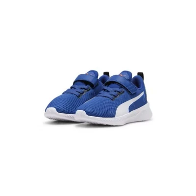 Abbildung von Puma Flyer Walkingschuh für Kinder, Größe: 25, Glaze white black Schuhe