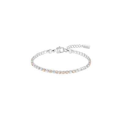 Abbildung von BOSS Jewelry Halskette und Armband für Damen Kollektion KASSY PRECIOUS Aus Edelstahl mit Farbigen Kristallen