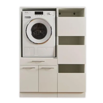 Abbildung von Laundreezy Mehrzweckschrank Set &quot;LAUNDREEZY LDSK4&quot;, Breite 117,5 cm