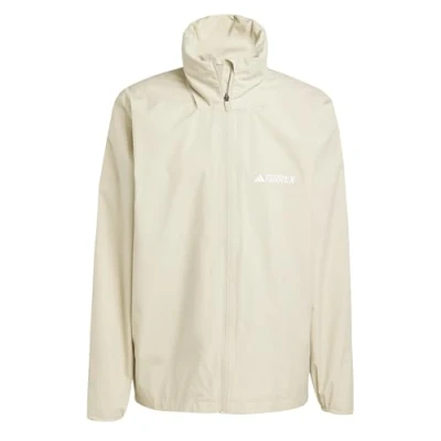 Abbildung von adidas Herren Terrex Multi Essentials 2 Layer Rain Jacket, savannah, 4XL
