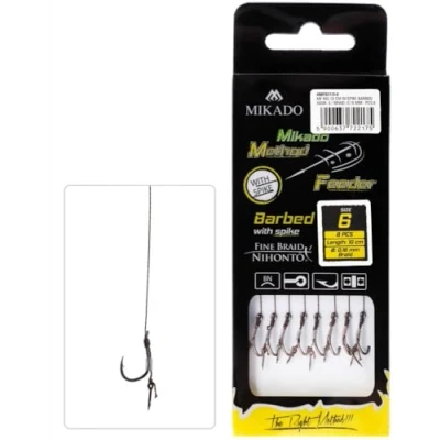 Abbildung von Method Feeder Rig mit Nadel Braid Chinu Haken Gr. 4/0.16mm/10cm 8St